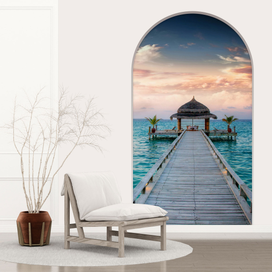 Vinilo Adhesivo Decorativo trampantojo 3D - Pontón