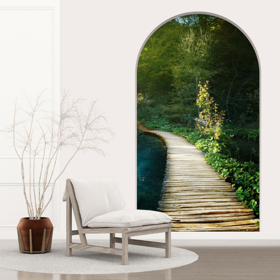 Vinilo Adhesivo Decorativo trampantojo 3D - Pontón