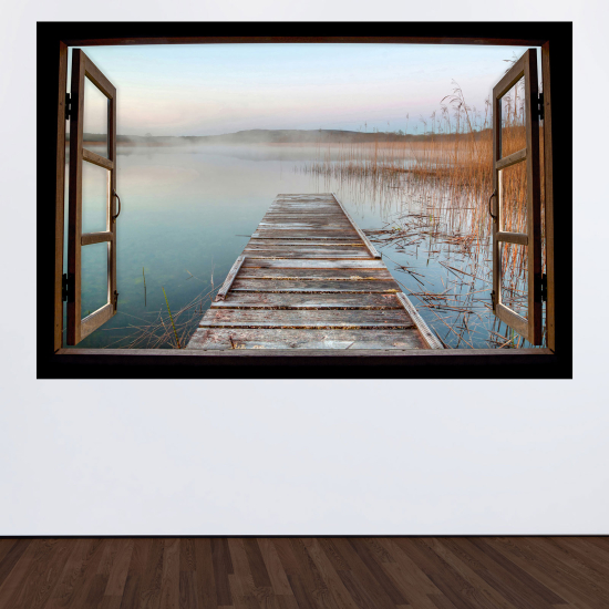 Vinilo Adhesivo Decorativo trampantojo 3D - Pontón