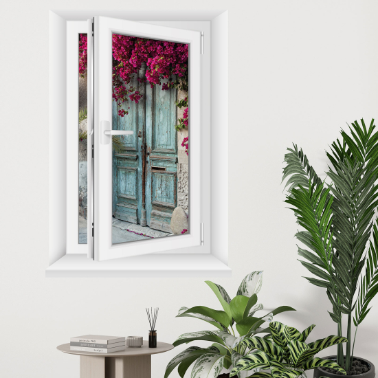 Vinilo Adhesivo Decorativo trampantojo 3D - Puerta
