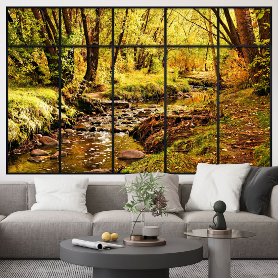 Vinilo Adhesivo Decorativo trampantojo 3D - Río