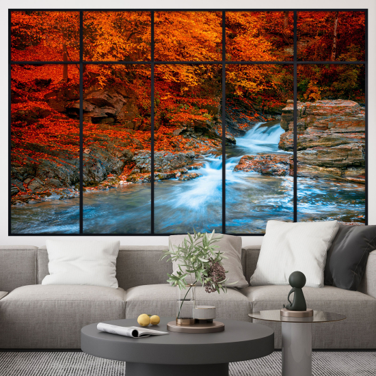 Vinilo Adhesivo Decorativo trampantojo 3D - Río