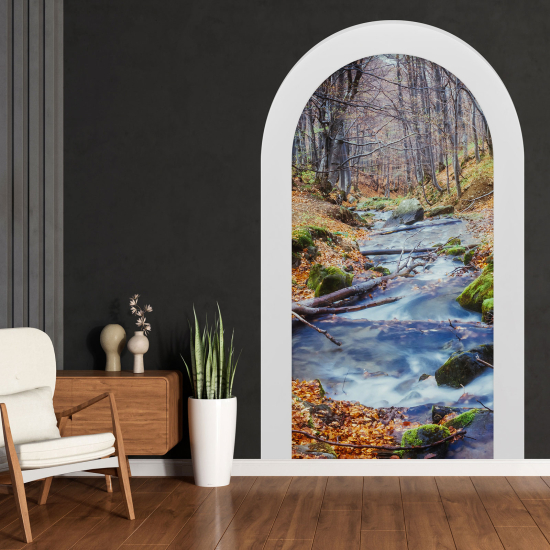 Vinilo Adhesivo Decorativo trampantojo 3D - Río
