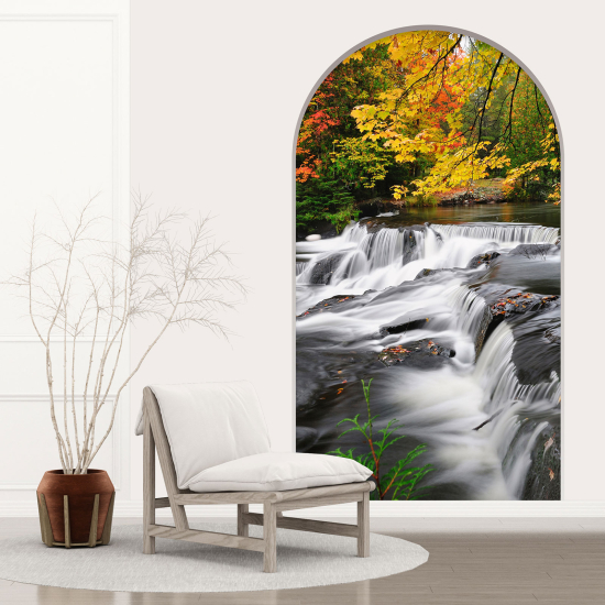 Vinilo Adhesivo Decorativo trampantojo 3D - Río