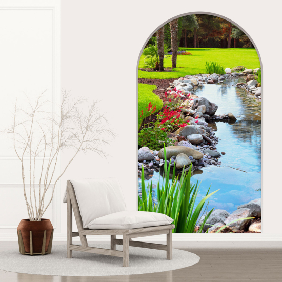 Vinilo Adhesivo Decorativo trampantojo 3D - Río