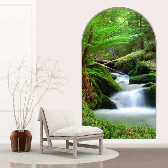 Vinilo Adhesivo Decorativo trampantojo 3D - Río