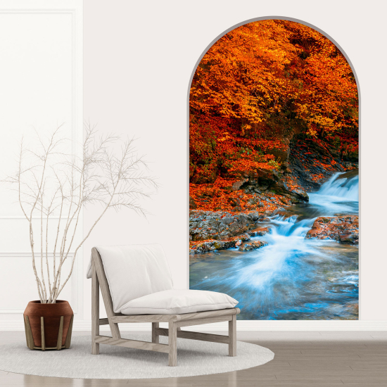 Vinilo Adhesivo Decorativo trampantojo 3D - Río