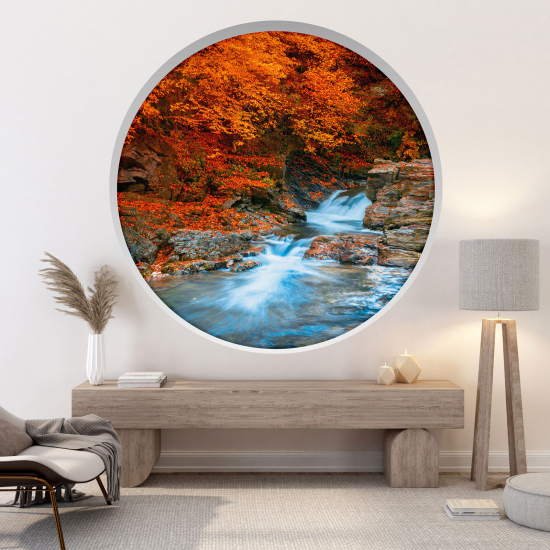 Vinilo Adhesivo Decorativo trampantojo 3D - Río