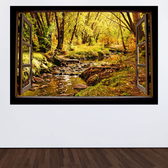 Vinilo Adhesivo Decorativo trampantojo 3D - Río
