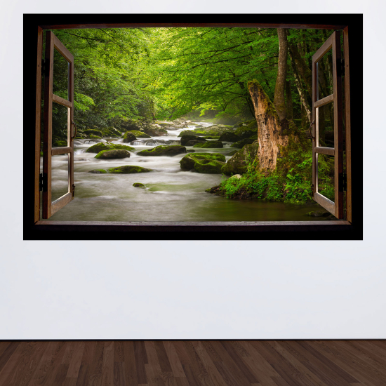Vinilo Adhesivo Decorativo trampantojo 3D - Río