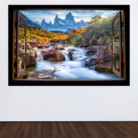 Vinilo Adhesivo Decorativo trampantojo 3D - Río