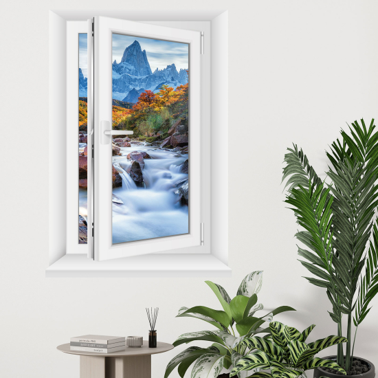 Vinilo Adhesivo Decorativo trampantojo 3D - Río