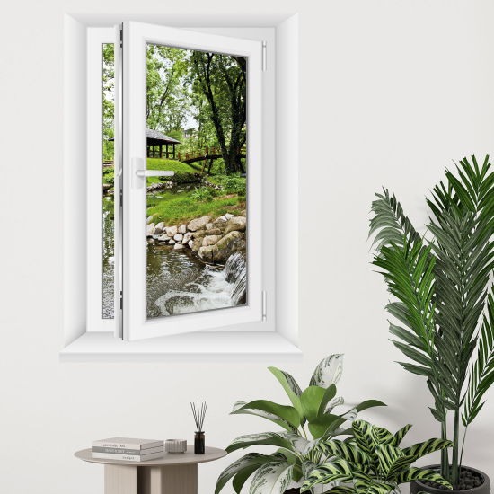 Vinilo Adhesivo Decorativo trampantojo 3D - Río