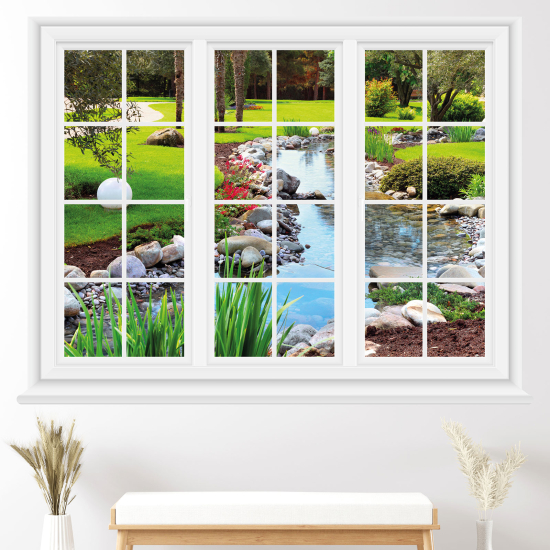Vinilo Adhesivo Decorativo trampantojo 3D - Río