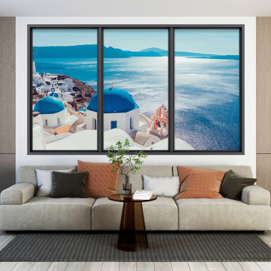 Vinilo Adhesivo Decorativo trampantojo 3D - Santorini
