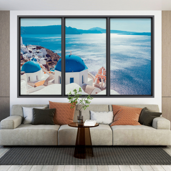 Vinilo Adhesivo Decorativo trampantojo 3D - Santorini