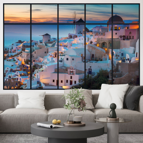 Vinilo Adhesivo Decorativo trampantojo 3D - Santorini