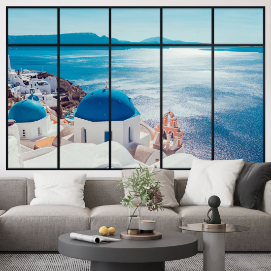 Vinilo Adhesivo Decorativo trampantojo 3D - Santorini