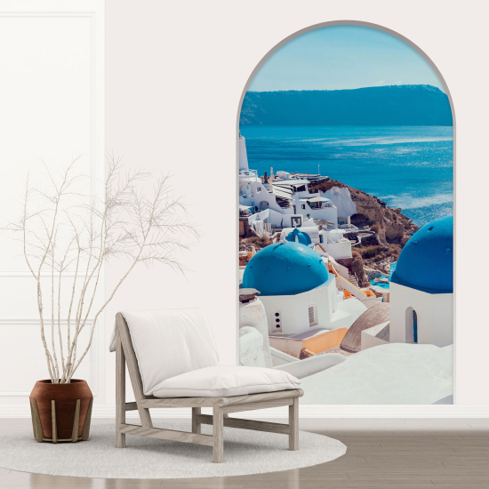 Vinilo Adhesivo Decorativo trampantojo 3D - Santorini