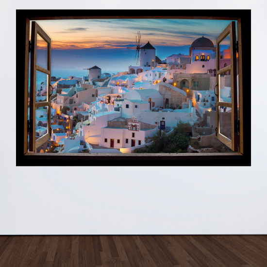 Vinilo Adhesivo Decorativo trampantojo 3D - Santorini