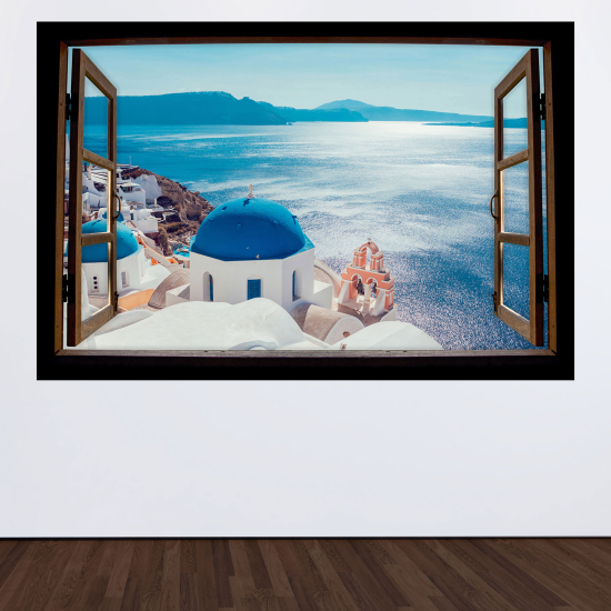 Vinilo Adhesivo Decorativo trampantojo 3D - Santorini