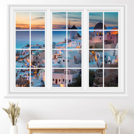 Vinilo Adhesivo Decorativo trampantojo 3D - Santorini