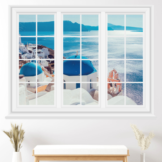 Vinilo Adhesivo Decorativo trampantojo 3D - Santorini