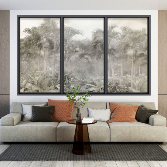 Vinilo Adhesivo Decorativo trampantojo 3D - Selva Tropical