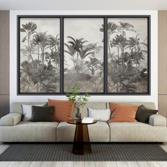 Vinilo Adhesivo Decorativo trampantojo 3D - Selva Tropical