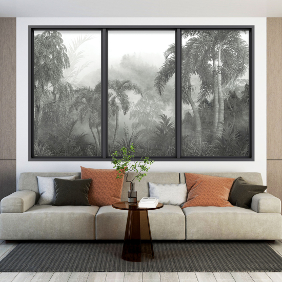 Vinilo Adhesivo Decorativo trampantojo 3D - Selva Tropical