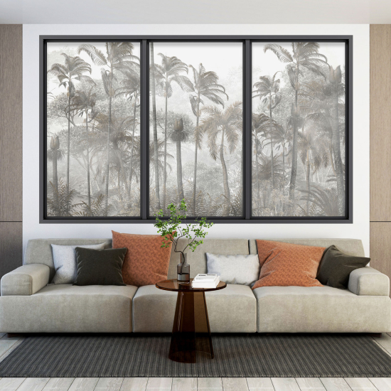 Vinilo Adhesivo Decorativo trampantojo 3D - Selva Tropical