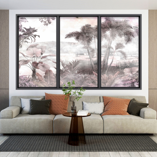 Vinilo Adhesivo Decorativo trampantojo 3D - Selva Tropical