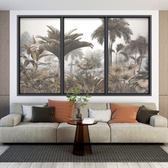 Vinilo Adhesivo Decorativo trampantojo 3D - Selva Tropical