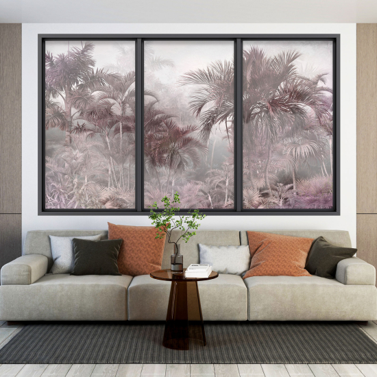 Vinilo Adhesivo Decorativo trampantojo 3D - Selva Tropical