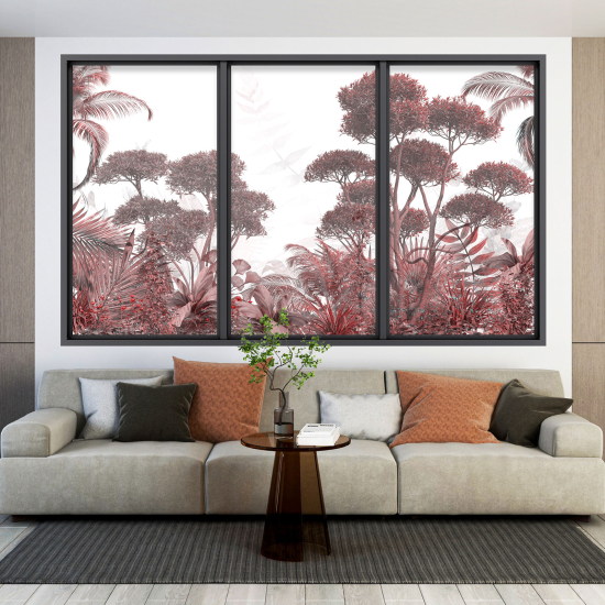 Vinilo Adhesivo Decorativo trampantojo 3D - Selva Tropical