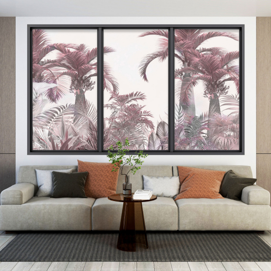 Vinilo Adhesivo Decorativo trampantojo 3D - Selva Tropical