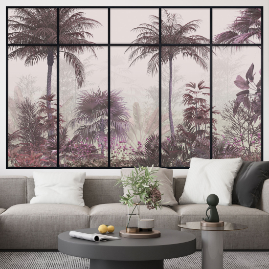 Vinilo Adhesivo Decorativo trampantojo 3D - Selva Tropical