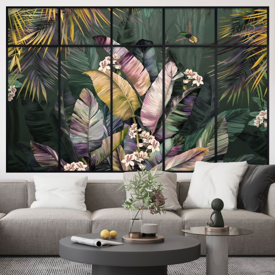 Vinilo Adhesivo Decorativo trampantojo 3D - Selva Tropical
