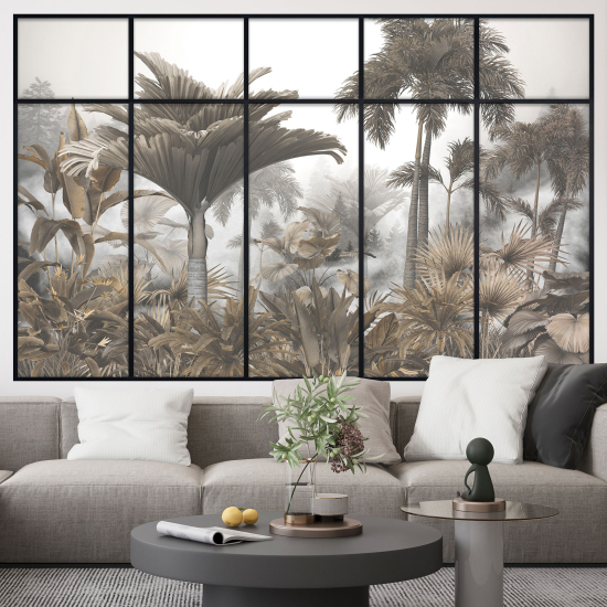 Vinilo Adhesivo Decorativo trampantojo 3D - Selva Tropical