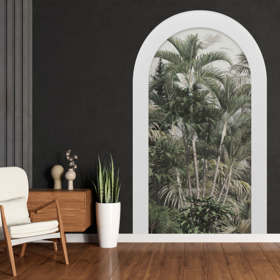 Vinilo Adhesivo Decorativo trampantojo 3D - Selva Tropical