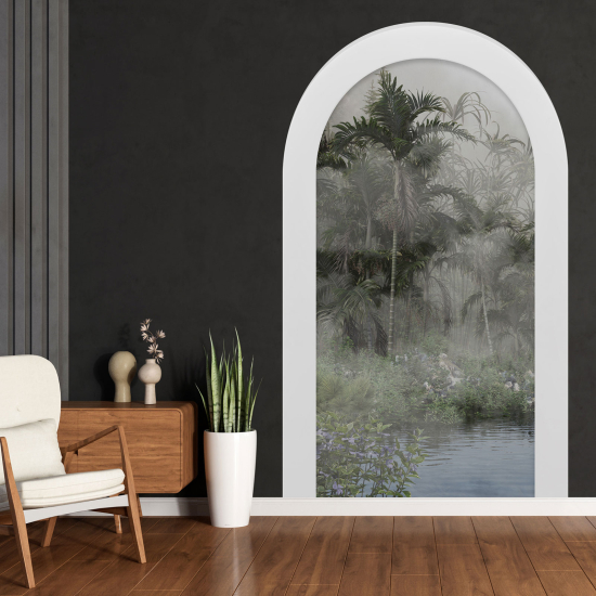 Vinilo Adhesivo Decorativo trampantojo 3D - Selva Tropical