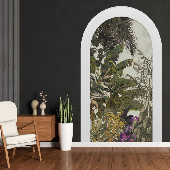 Vinilo Adhesivo Decorativo trampantojo 3D - Selva Tropical