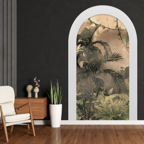 Vinilo Adhesivo Decorativo trampantojo 3D - Selva Tropical