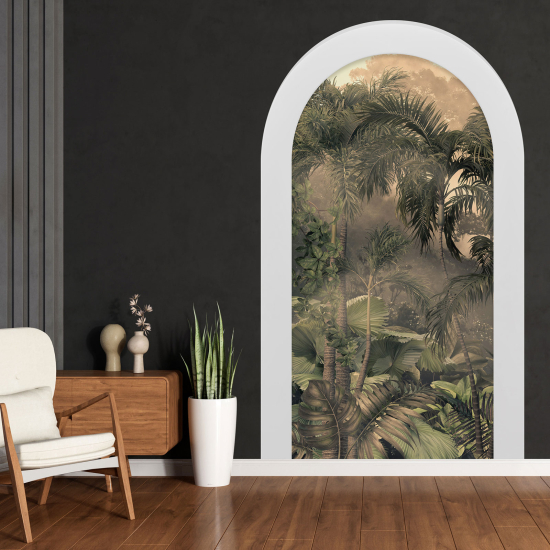 Vinilo Adhesivo Decorativo trampantojo 3D - Selva Tropical