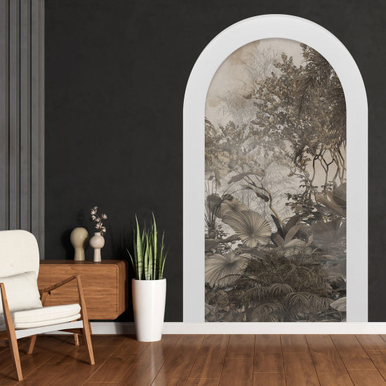 Vinilo Adhesivo Decorativo trampantojo 3D - Selva Tropical