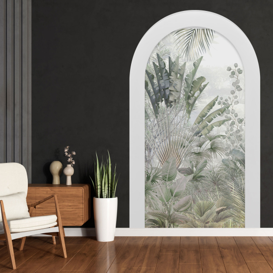 Vinilo Adhesivo Decorativo trampantojo 3D - Selva Tropical
