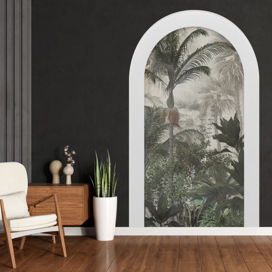 Vinilo Adhesivo Decorativo trampantojo 3D - Selva Tropical