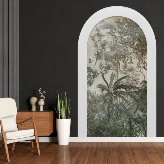 Vinilo Adhesivo Decorativo trampantojo 3D - Selva Tropical