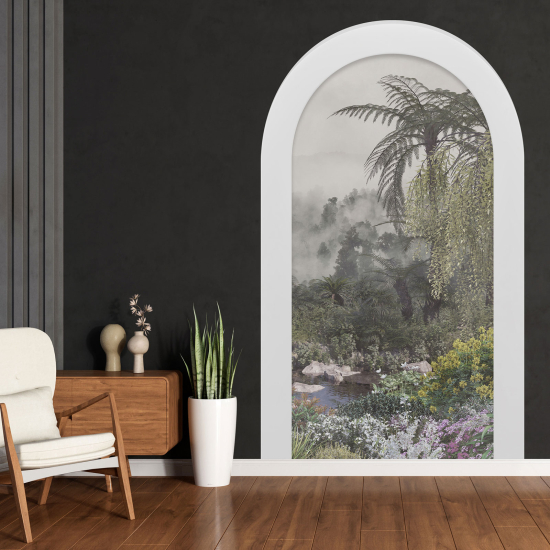 Vinilo Adhesivo Decorativo trampantojo 3D - Selva Tropical