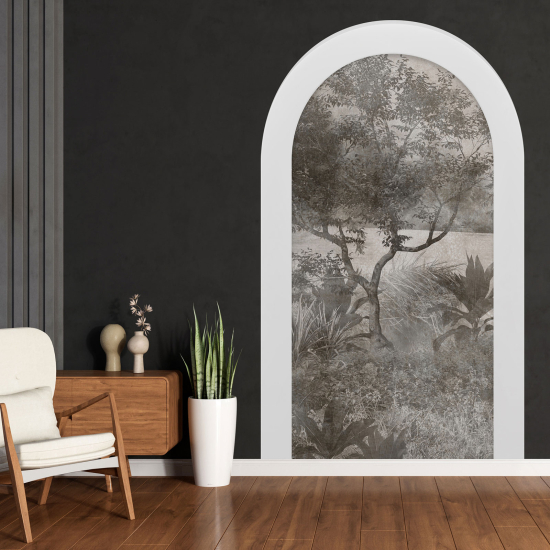 Vinilo Adhesivo Decorativo trampantojo 3D - Selva Tropical
